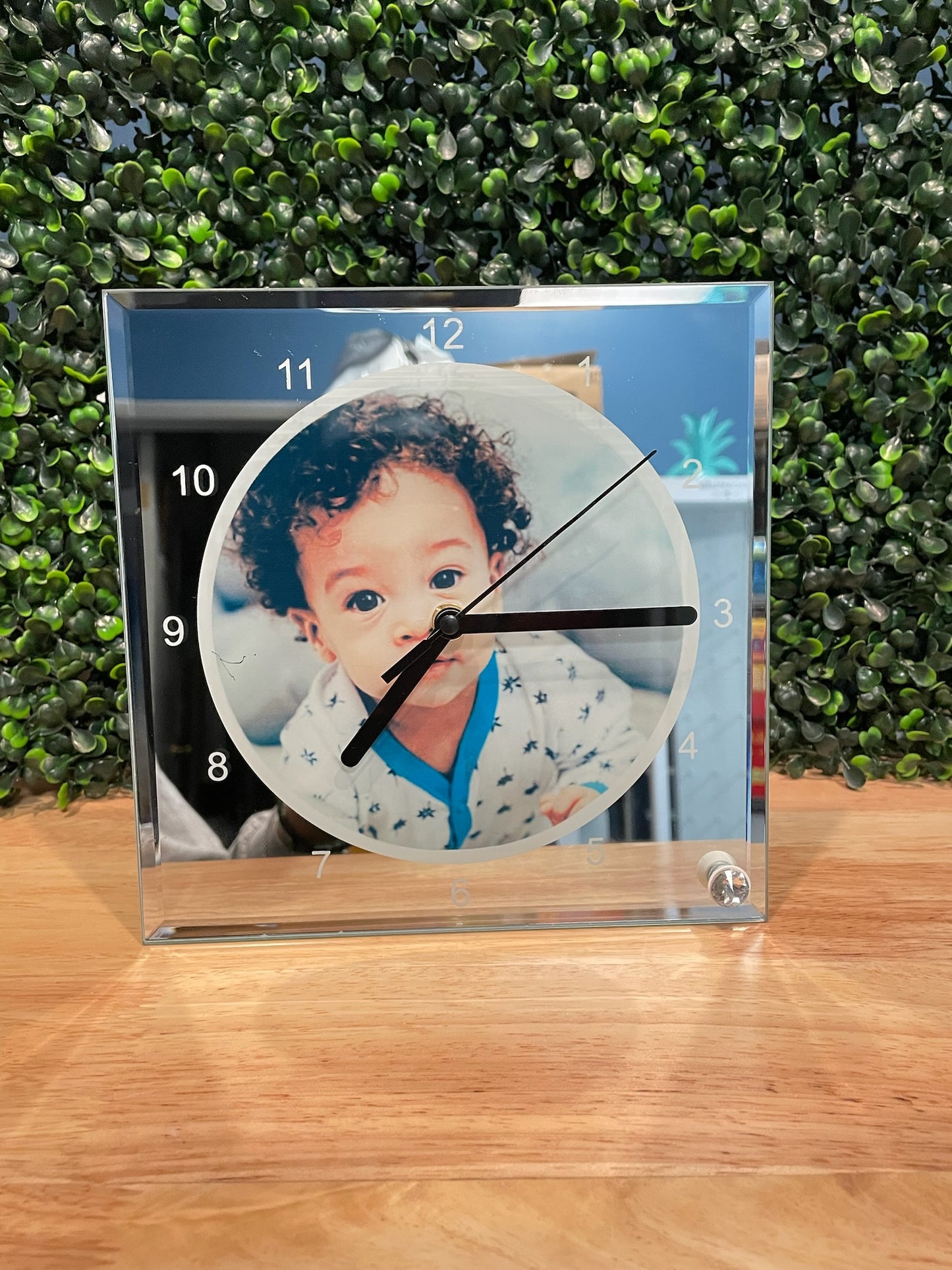 Custom CLOCK - POVOKICI GLASS