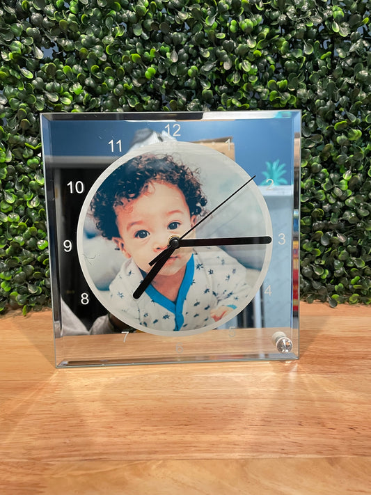 Custom CLOCK - POVOKICI GLASS