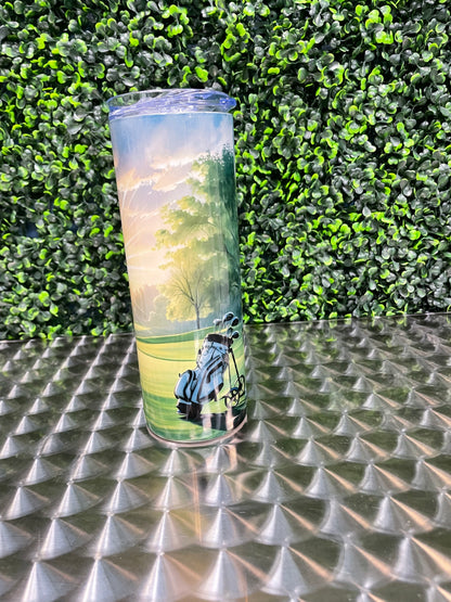 Woods of the Course Custom Tumbler