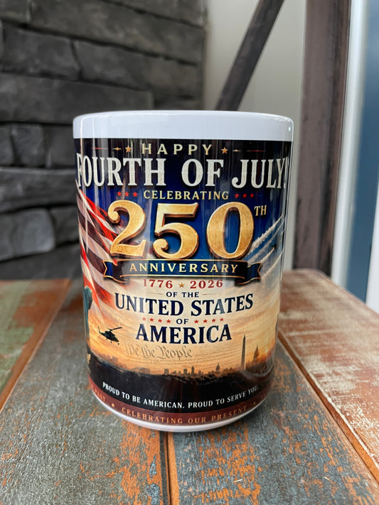 America’s 250th Birthday Mug